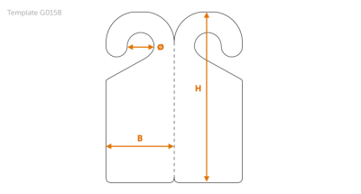 80(B) x 200(H) x 31(ø) mm - G0158