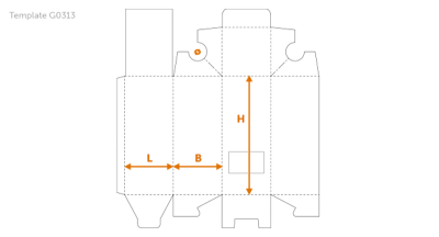 95(L) x 95(B) x 230(H) – 36(ø) mm | G031...